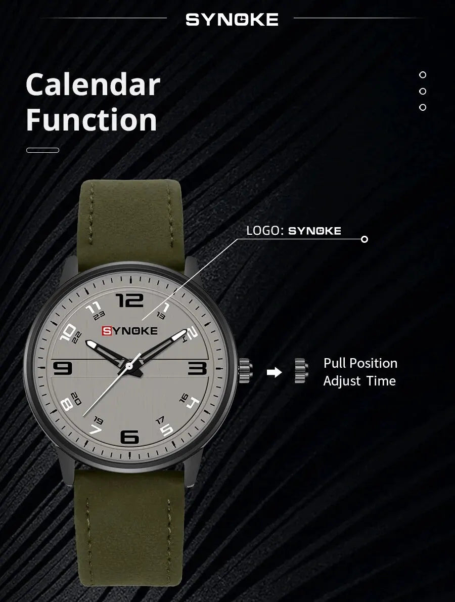 Reloj de cuarzo para hombre, cronógrafo Retro con correa de negocios, sencillo, deportivo, no mecánico