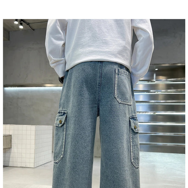 Pantalon jean con diseño actual para  niño, cómodo y elegante