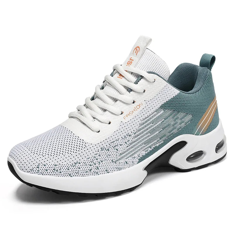 Zapatos de vestir informales para hombre 2025, nuevos zapatos deportivos suaves, cómodos zapatos de tenis transpirables, zapatos para caminar de malla ligera para exteriores