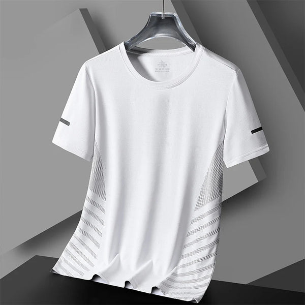 Camiseta deportiva de secado rápido para hombre, camiseta para correr