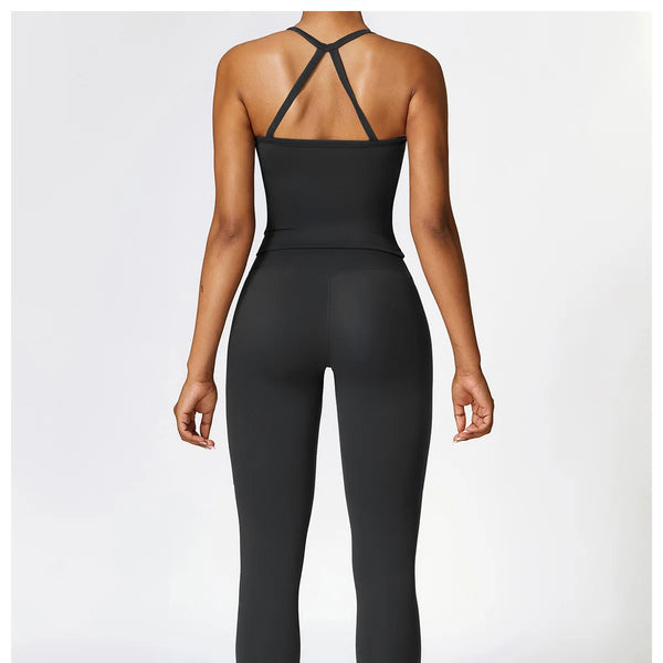 Conjunto deportivo de 2 piezas para mujer, muévete con comodidad y seguridad al momento de hacer ejercicio