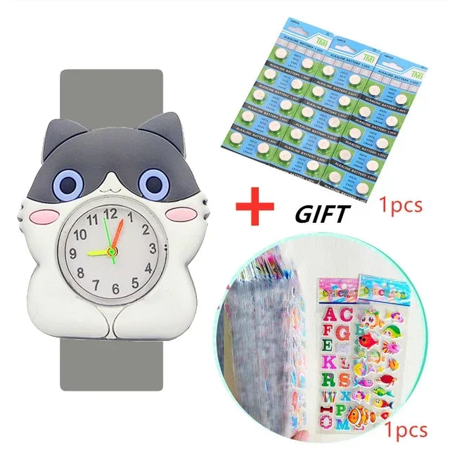 Reloj de unicornio juguetes para niños, relojes de cuarzo para niños, reloj para niños, reloj para bebé, regalo de Navidad