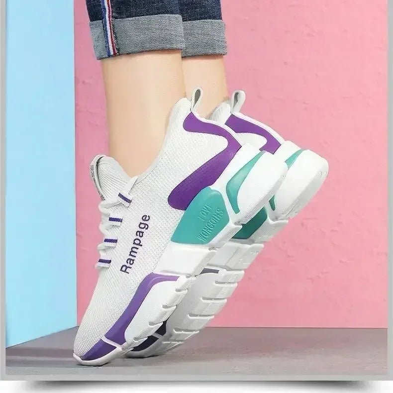 Nuevos zapatos de mujer modernos y sencillos, zapatos cómodos para mujer, zapatos deportivos ligeros y cómodo para primavera y otoño