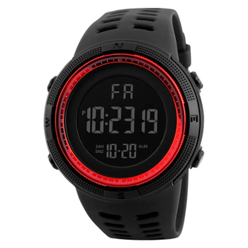 Reloj electrónico de alta calidad  para hombre, reloj luminoso diseño deportivo