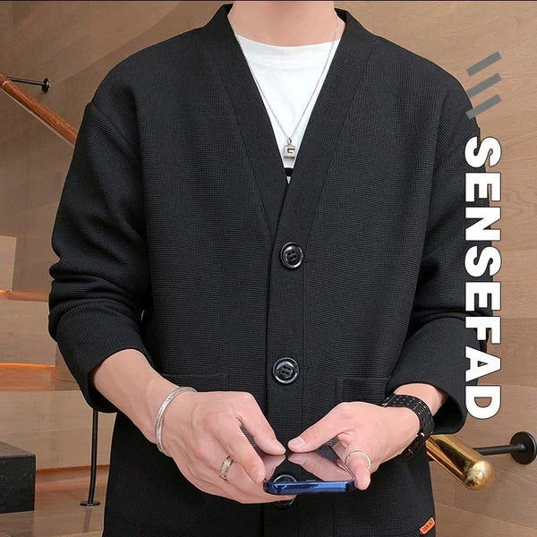 Chaqueta de verano para hombre, chaqueta de secado rápido de seda helada, chaleco informal de negocios de alta gama