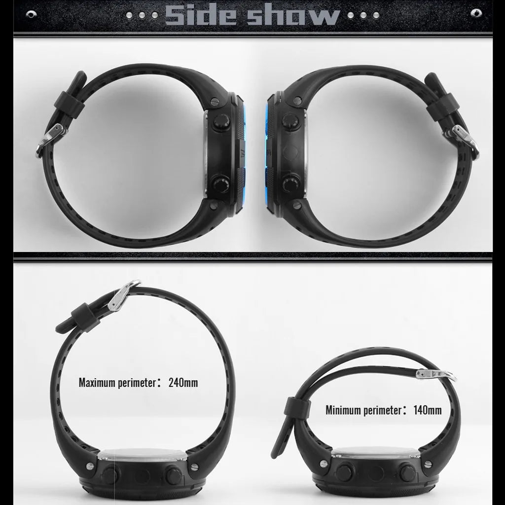 Reloj electrónico de alta calidad  para hombre, reloj luminoso diseño deportivo