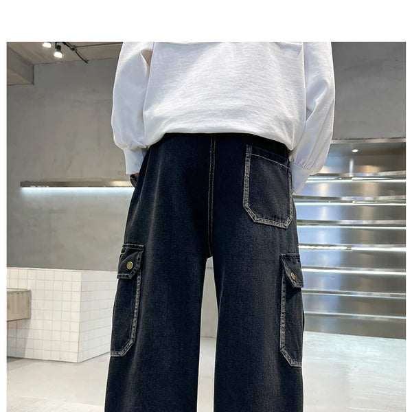 Pantalon jean con diseño actual para  niño, cómodo y elegante