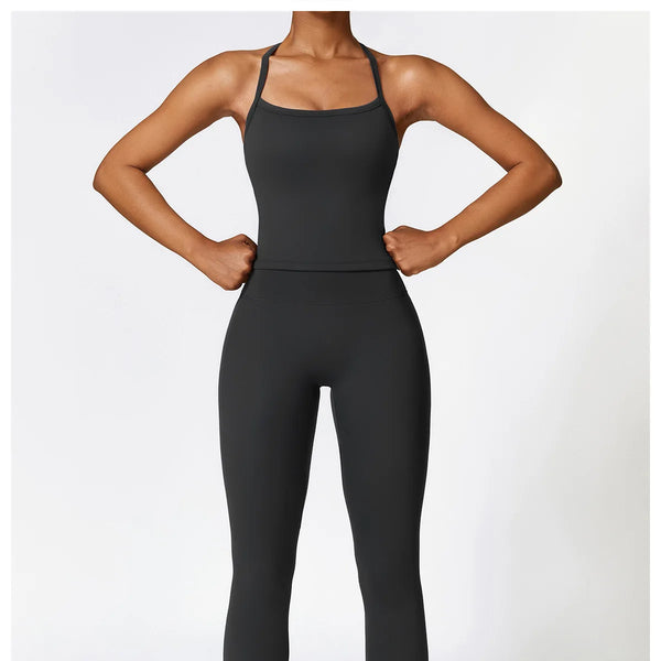 Conjunto deportivo de 2 piezas para mujer, muévete con comodidad y seguridad al momento de hacer ejercicio