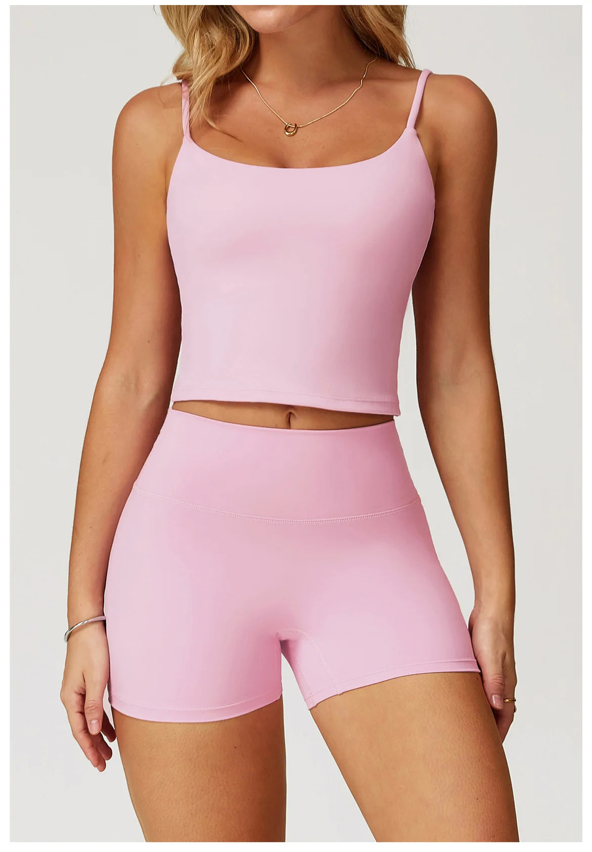 Conjunto deportivo de 2 piezas para mujer, atractivo y cómodo