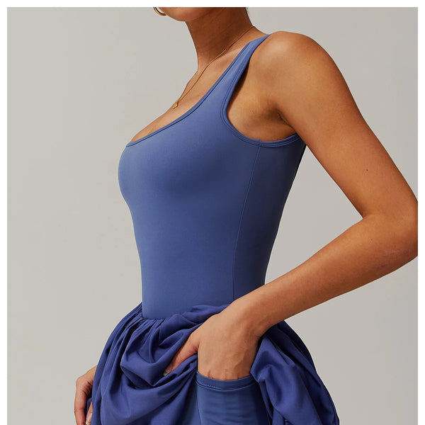 Hermoso traje deportivo para mujer, perfecto para varios tipos de deportes