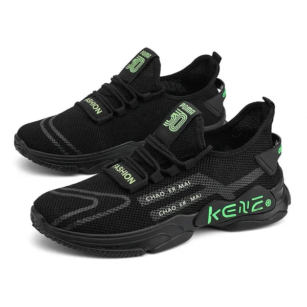 Nuevas zapatillas deportivas informales para hombre, zapatos de coco para correr deportes