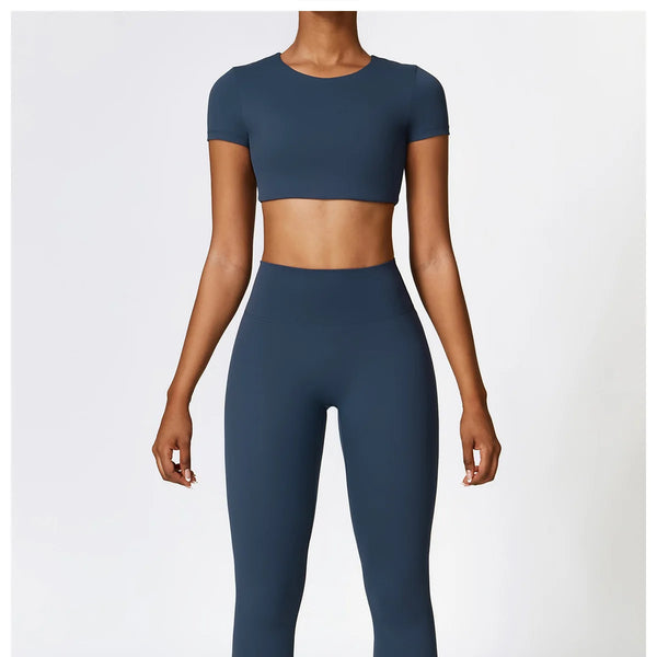 Conjunto deportivo de 2 piezas para mujer, muévete con comodidad y seguridad al momento de hacer ejercicio