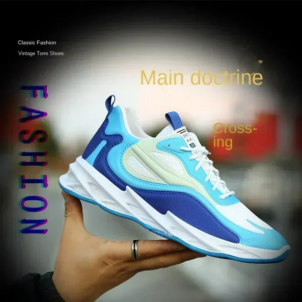 Zapatos deportivos para hombre, zapatos informales cómodos y transpirables, zapatos deportivos populares de alta calidad a la moda para hombre