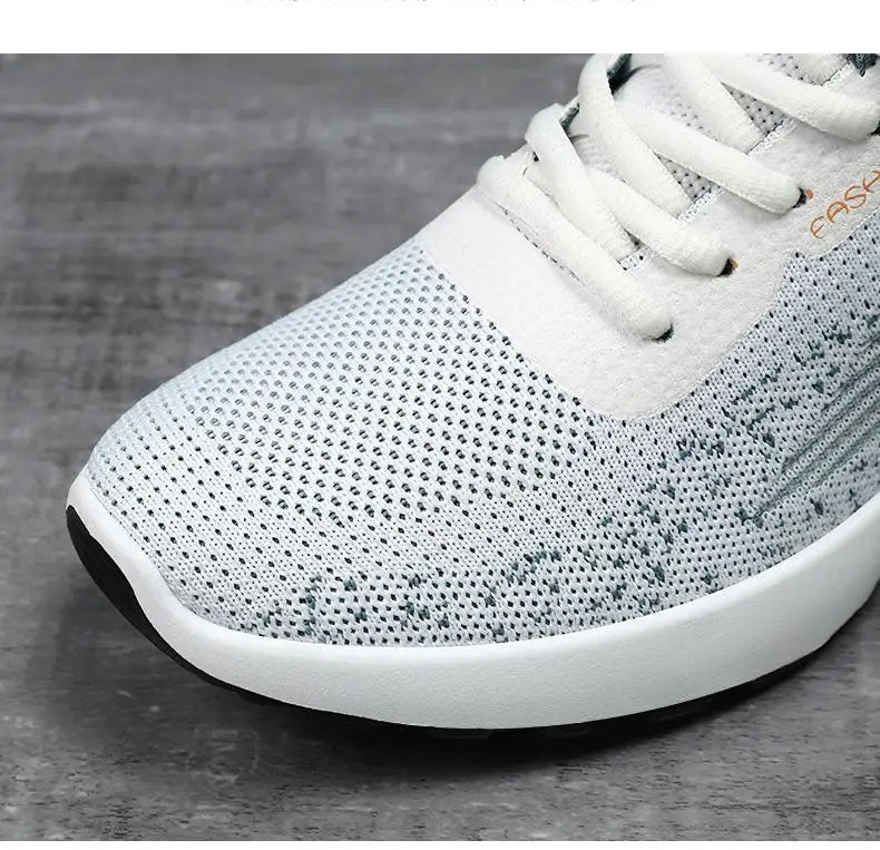 Zapatos de vestir informales para hombre 2025, nuevos zapatos deportivos suaves, cómodos zapatos de tenis transpirables, zapatos para caminar de malla ligera para exteriores