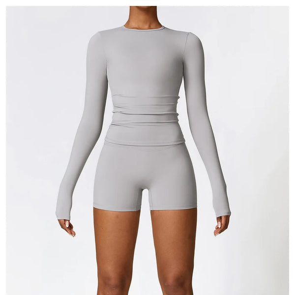 Conjunto deportivo de 2 piezas para mujer, muévete con comodidad y seguridad al momento de hacer ejercicio