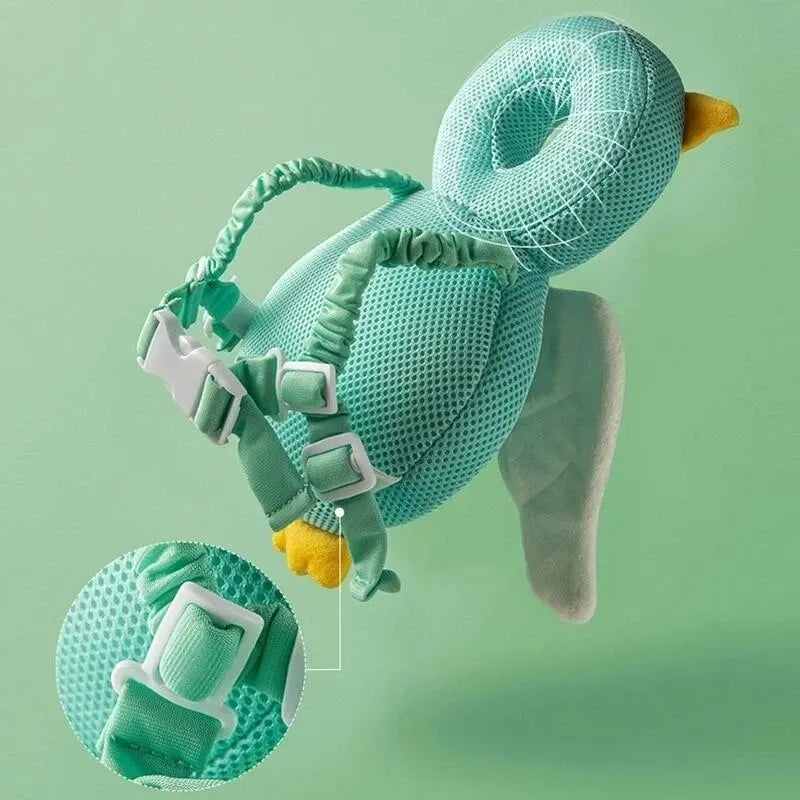 Almohada anticaída para niños, almohada para la cabeza de bebés y niños pequeños, almohada transpirable para aprender a caminar, almohadilla de protección para la cabeza