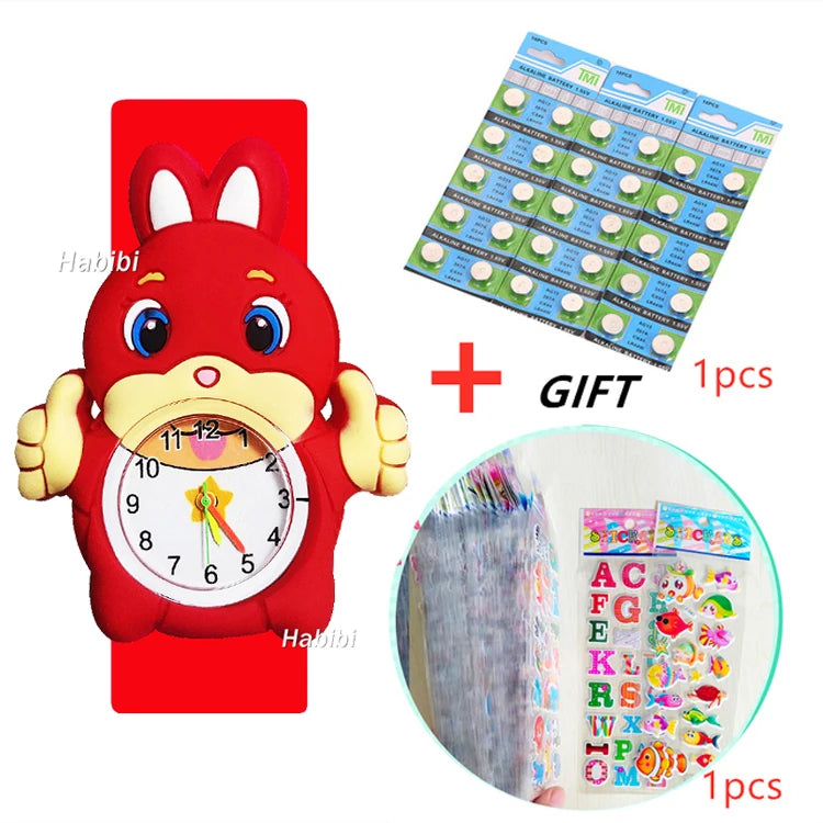 Reloj de unicornio juguetes para niños, relojes de cuarzo para niños, reloj para niños, reloj para bebé, regalo de Navidad