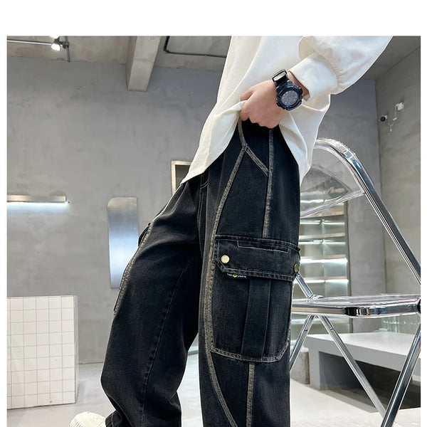 Pantalon jean con diseño actual para  niño, cómodo y elegante