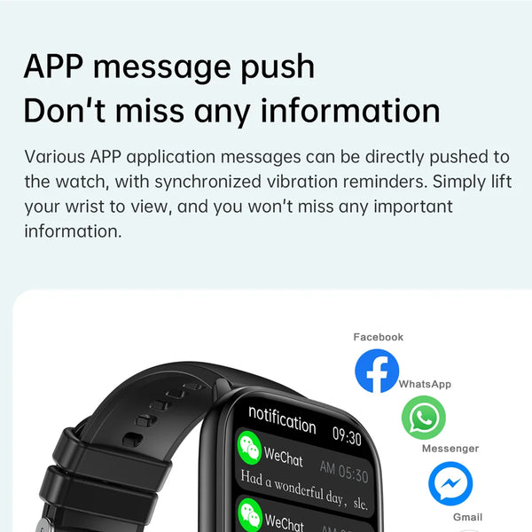 Reloj inteligente con Bluetooth, llamadas, música, relojes inteligentes para hombres, pantalla completamente táctil de 2,01 