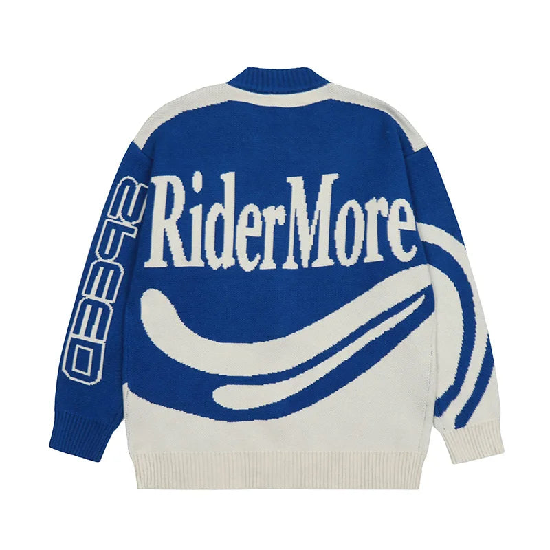 Cárdigan de estilo Retro Vintage para mujer, abrigo de suéter con cremallera, informal y elástico, para Otoño e Invierno