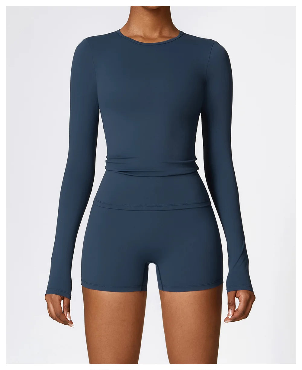 Conjunto deportivo de 2 piezas para mujer, muévete con comodidad y seguridad al momento de hacer ejercicio