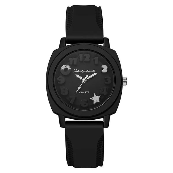 Reloj lindo de cuarzo para niños Relojes de pulsera con correa de silicona de moda de alta calidad