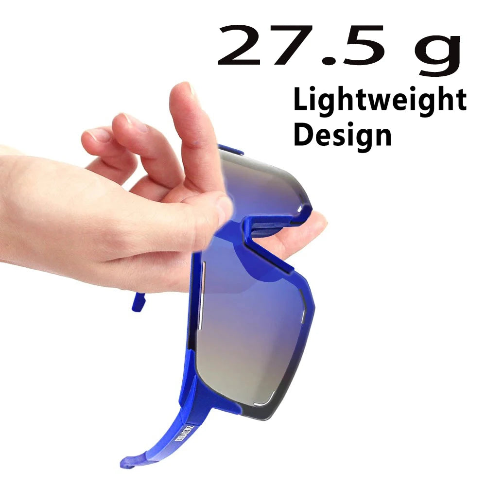 Giant 【Grado Profesional】Gafas de sol para ciclismo y pesca: protección UV, antideslumbrantes, resistentes a impactos, deportes al aire libre con estuche