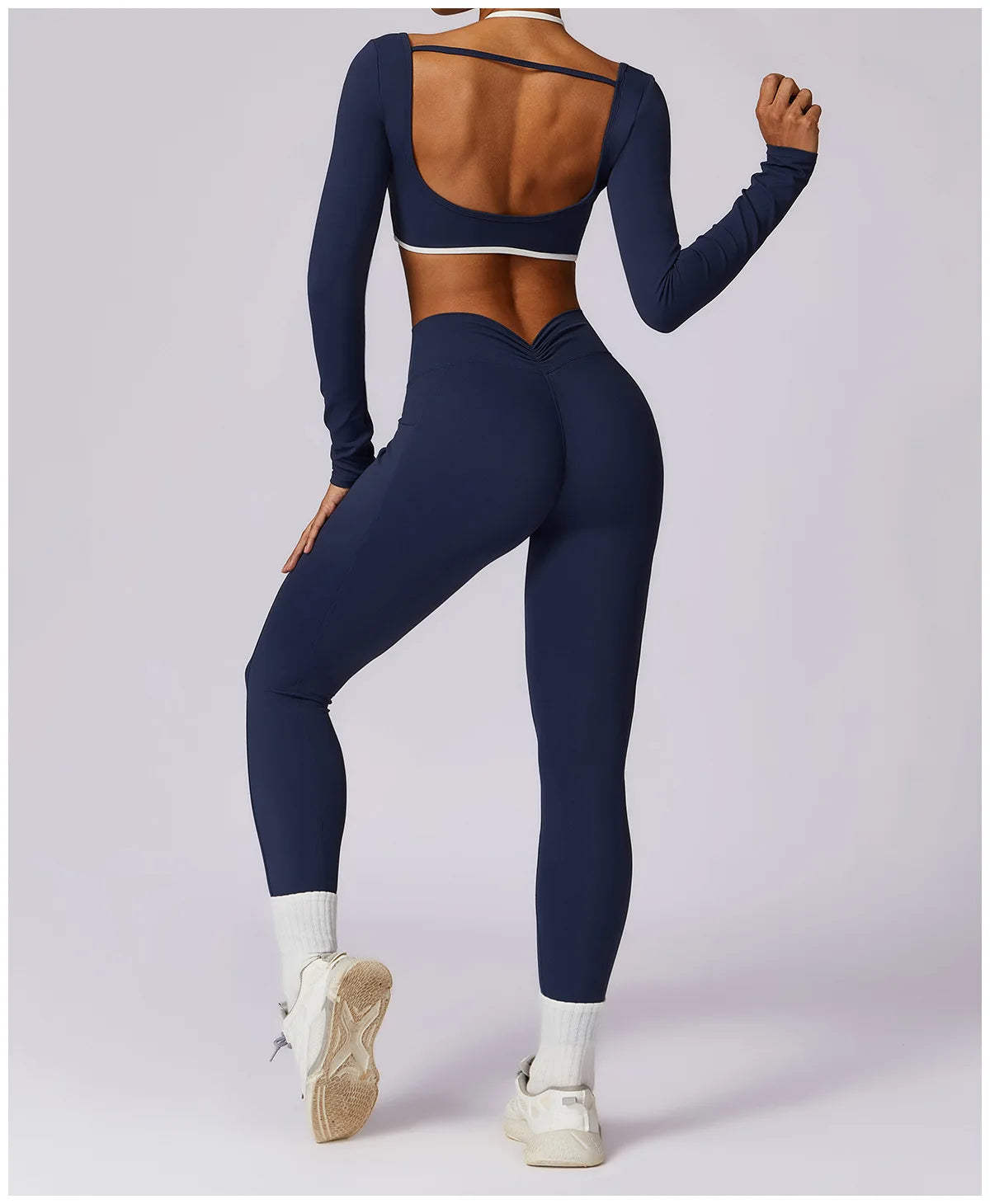 Conjunto deportivo para mujer, conjunto de 2 unidades ajustables y cómodos.