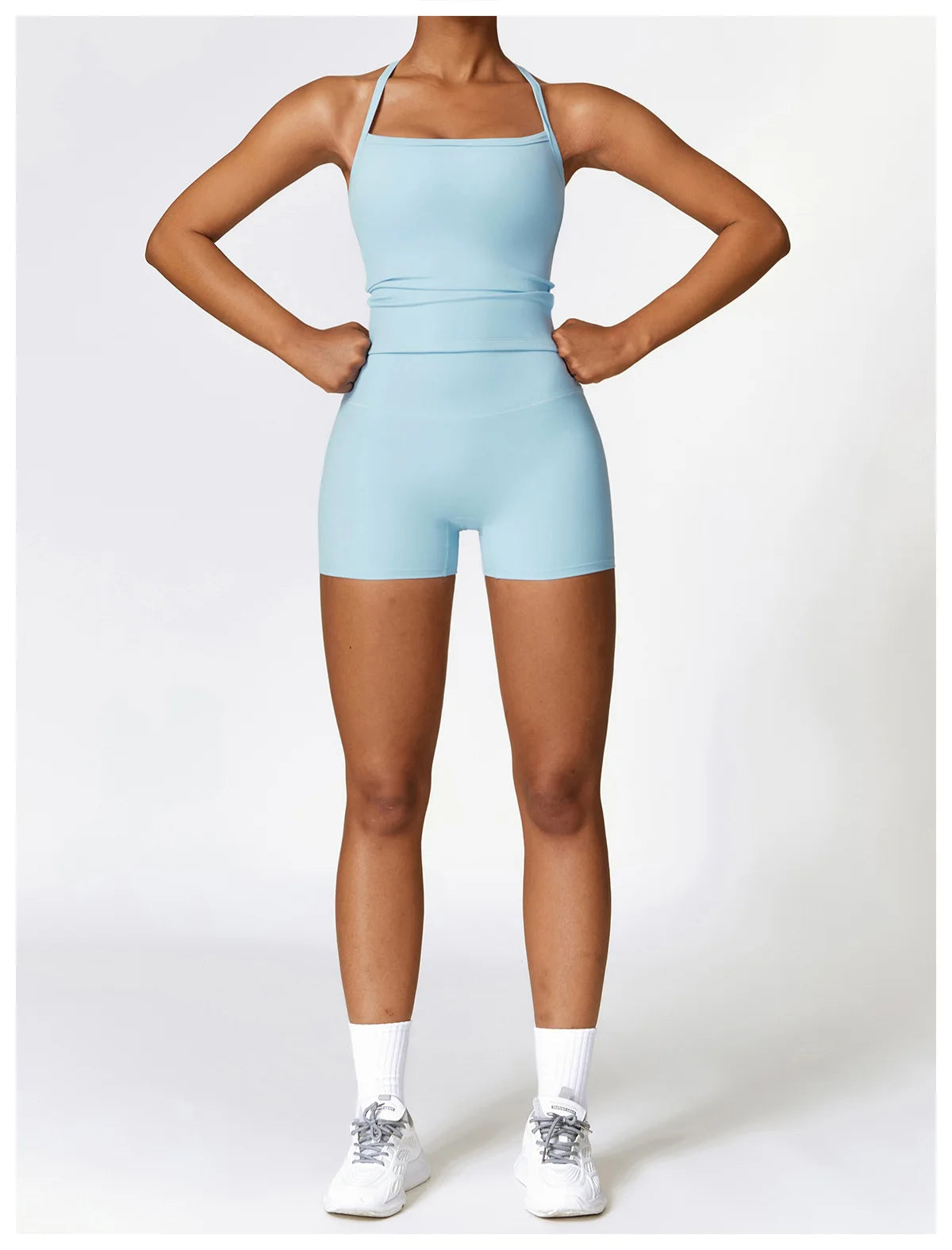 Conjunto deportivo de 2 piezas para mujer, muévete con comodidad y seguridad al momento de hacer ejercicio