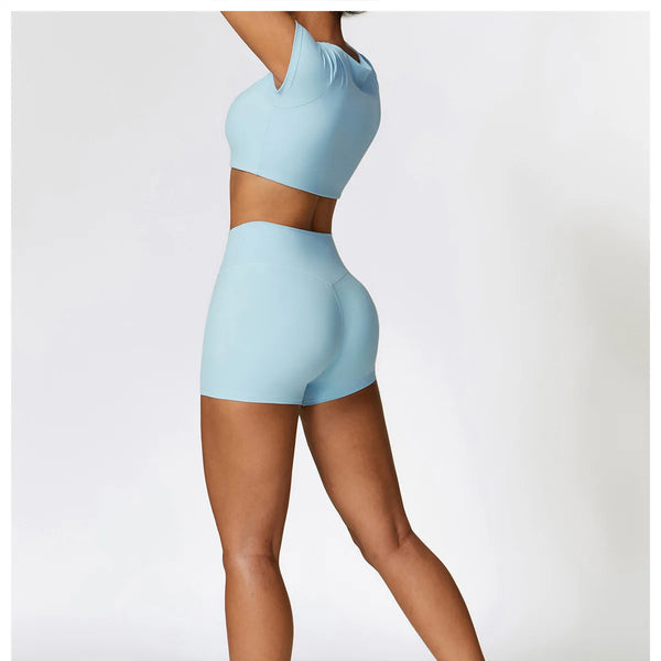 Conjunto deportivo de 2 piezas para mujer, muévete con comodidad y seguridad al momento de hacer ejercicio