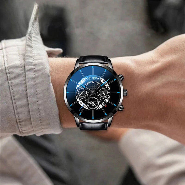 Reloj de moda de negocios para hombres, elegante y exclusivo