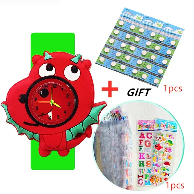 Reloj de unicornio juguetes para niños, relojes de cuarzo para niños, reloj para niños, reloj para bebé, regalo de Navidad