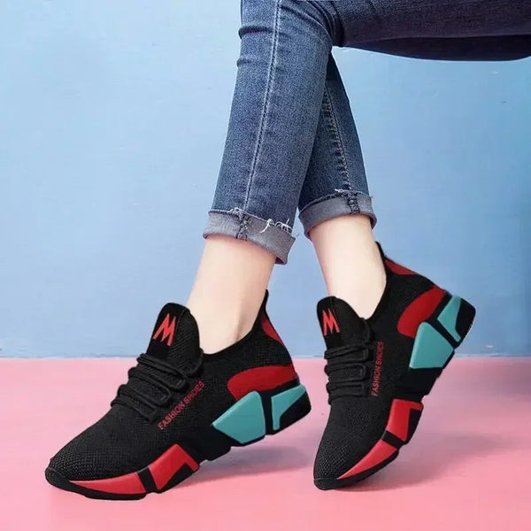 Nuevos zapatos de mujer modernos y sencillos, zapatos cómodos para mujer, zapatos deportivos ligeros y cómodo para primavera y otoño