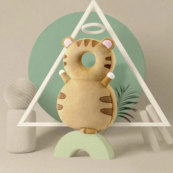 Almohada anticaída para niños, almohada para la cabeza de bebés y niños pequeños, almohada transpirable para aprender a caminar, almohadilla de protección para la cabeza