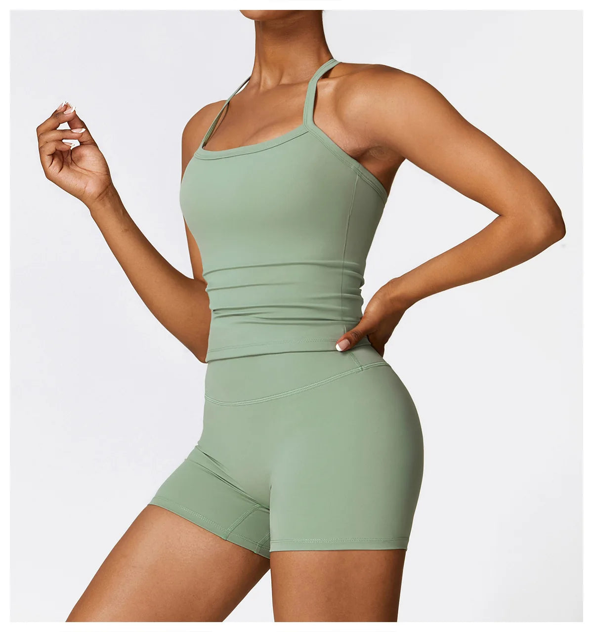 Conjunto deportivo de 2 piezas para mujer, muévete con comodidad y seguridad al momento de hacer ejercicio