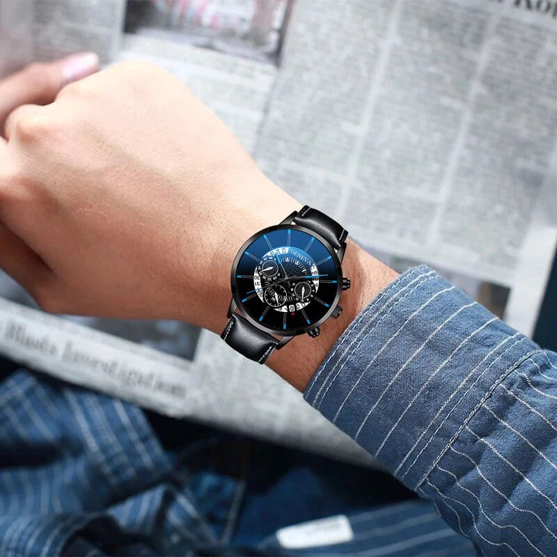 Reloj de moda de negocios para hombres, elegante y exclusivo