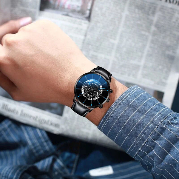 Reloj de moda de negocios para hombres, elegante y exclusivo