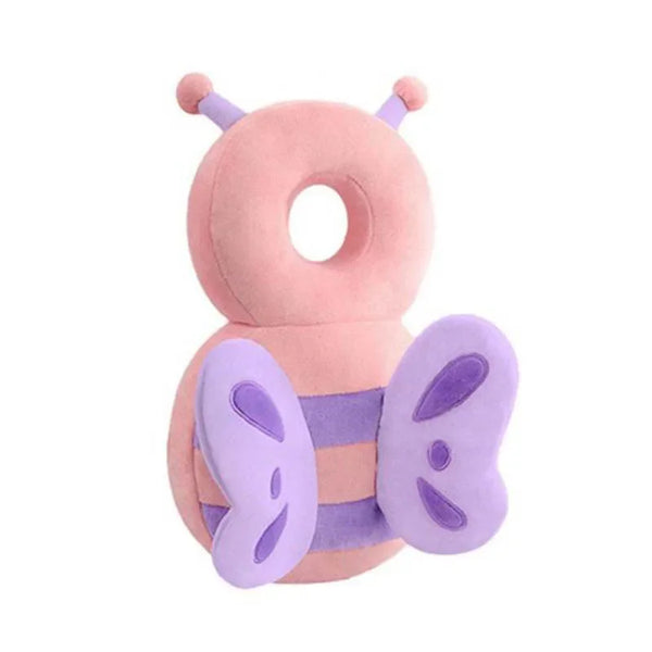 Almohadilla de protección contra caídas para cabeza de bebé, almohadas de seguridad suaves de dibujos animados, mochila, reposacabezas para recién nacido, almohadas de seguridad, mochila para niños pequeños