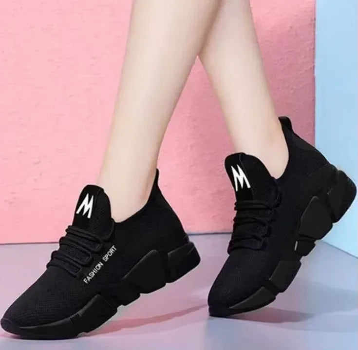 Nuevos zapatos de mujer modernos y sencillos, zapatos cómodos para mujer, zapatos deportivos ligeros y cómodo para primavera y otoño