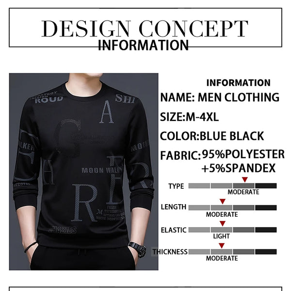 Camiseta de manga larga para hombre con cuello redondo, estampado de cuadros colorido e irregular, ideal para primavera y otoño, perfecta para actividades al aire libre y deportes.