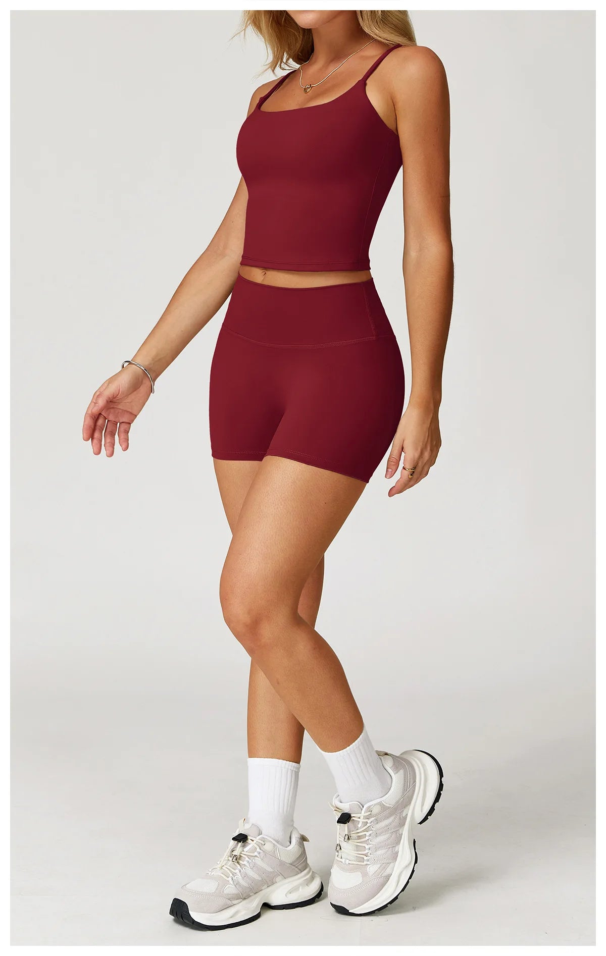 Conjunto deportivo de 2 piezas para mujer, atractivo y cómodo