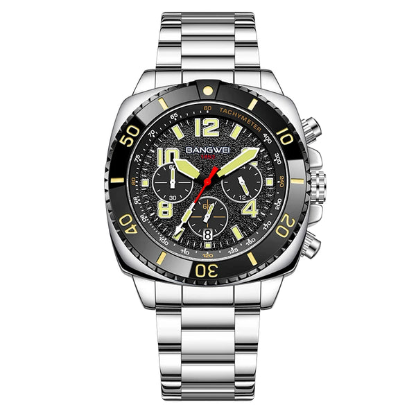 Nuevo reloj impermeable para hombres moda militar deportes cuarzo hombres reloj Casual fecha de negocios cronógrafo