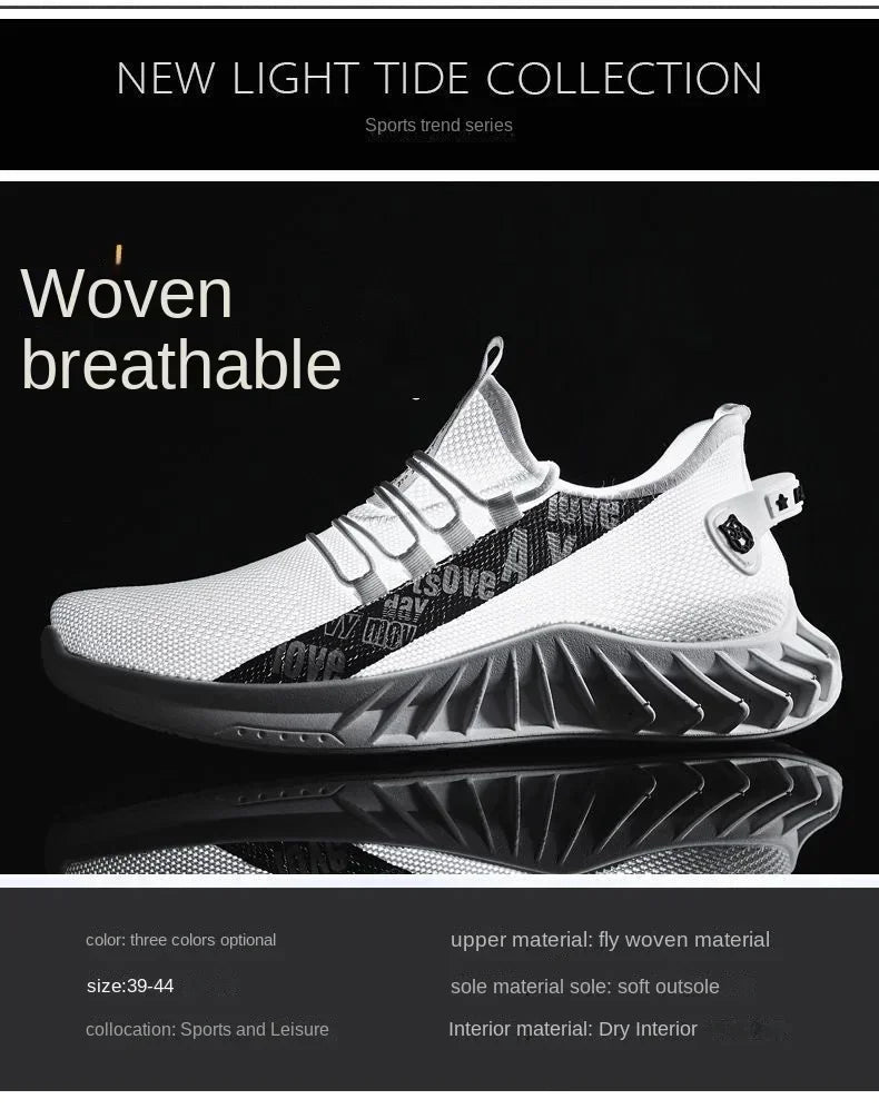 Tênis deportivos leves y transpirables para hombre, zapatos multiusos para hombre