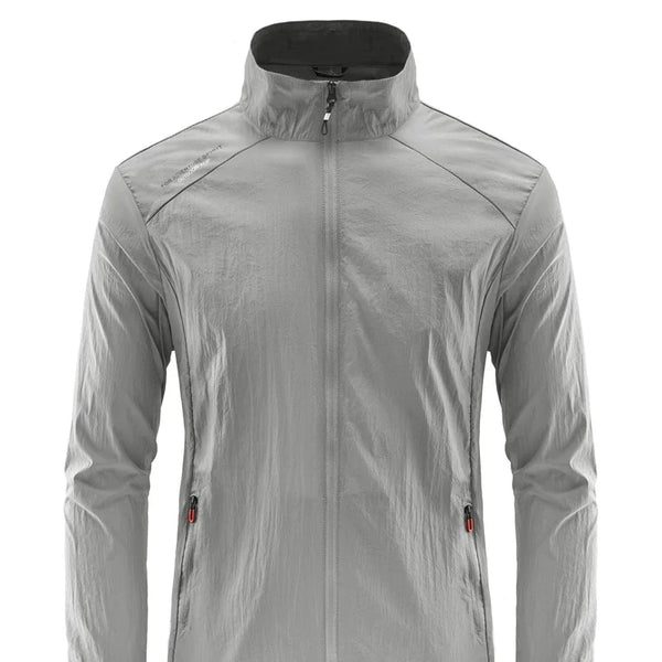 Chaqueta de senderismo de secado rápido para hombre, abrigos impermeables con protección solar UV, para deportes al aire libre, pesca, Camping, correr, verano