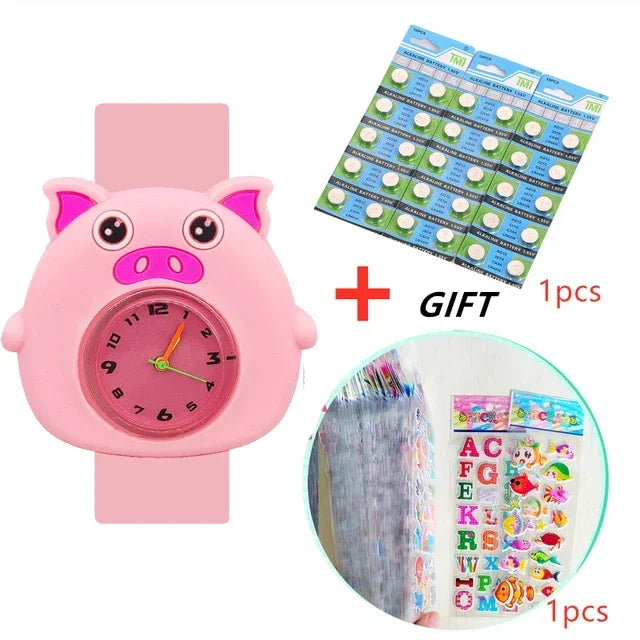 Reloj de unicornio juguetes para niños, relojes de cuarzo para niños, reloj para niños, reloj para bebé, regalo de Navidad