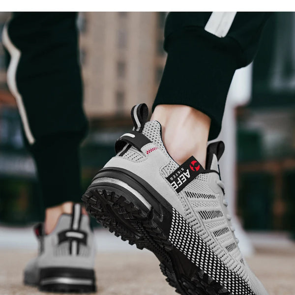 Zapatos deportivos para hombre, zapatos transpirables para exteriores, zapatillas ligeras para hombre, calzado de entrenamiento atlético cómodo