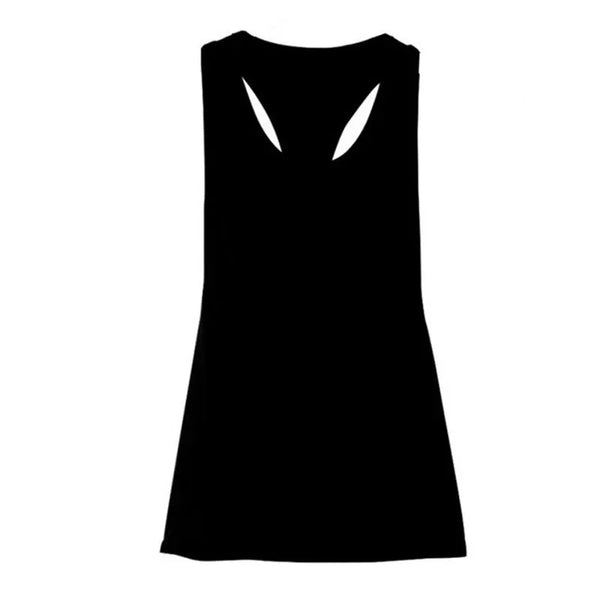 Camiseta deportiva nueva para mujer, camiseta sin mangas deportiva para Fitness, parte trasera en forma de T, camiseta sin mangas ajustada de secado rápido para hacer deporte