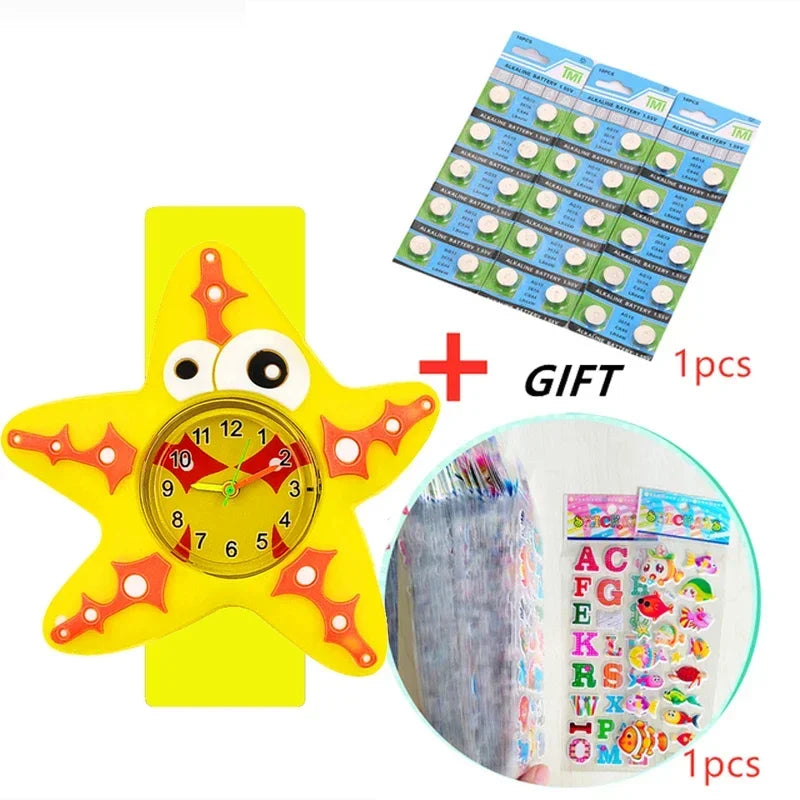 Reloj de unicornio juguetes para niños, relojes de cuarzo para niños, reloj para niños, reloj para bebé, regalo de Navidad