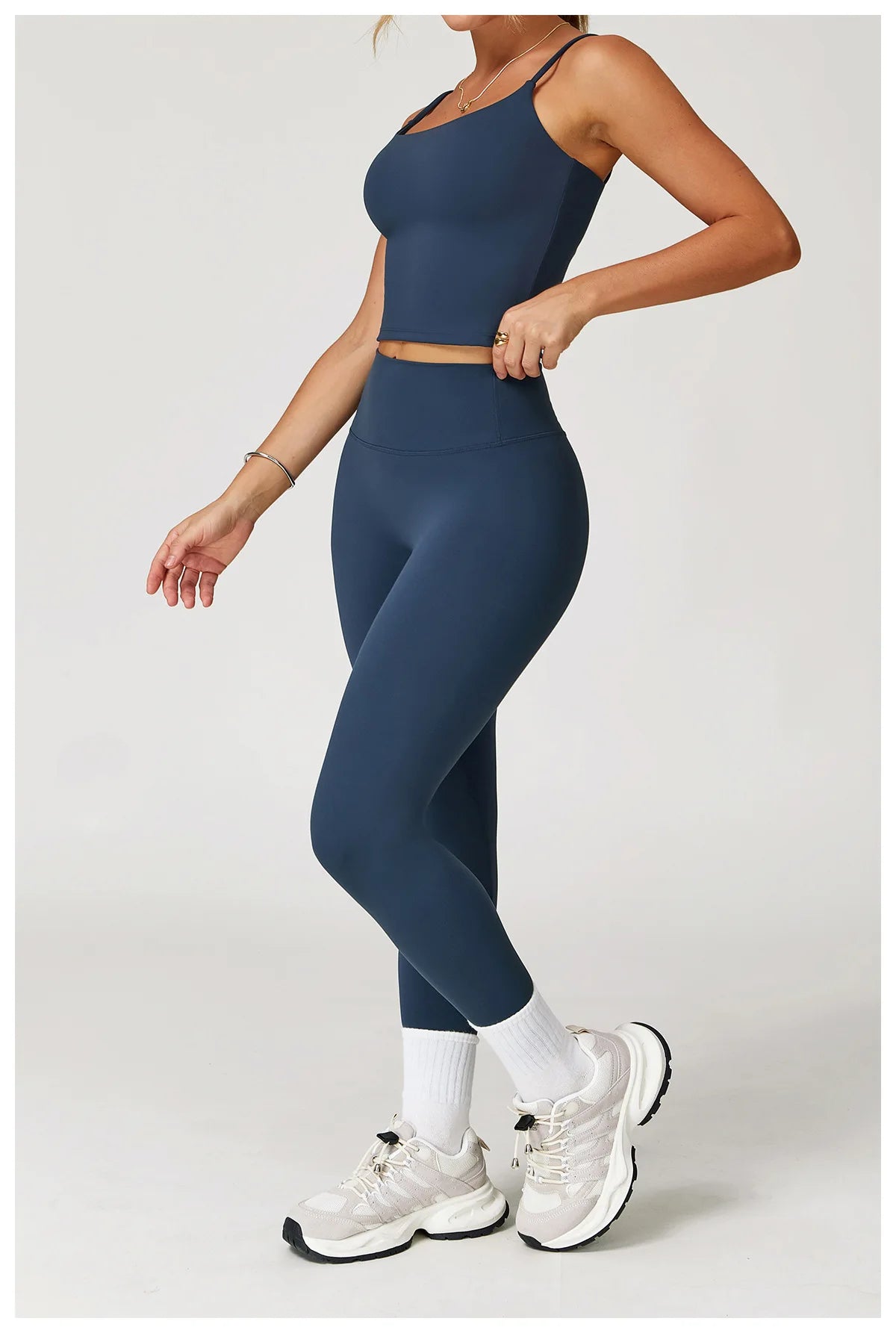 Conjunto deportivo de 2 piezas para mujer, atractivo y cómodo