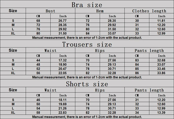 Conjunto deportivo de 2 piezas para mujer, atractivo y cómodo